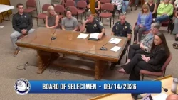 Board of Selectmen Meeting - 09/14/2026