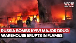 Russia Bombs Kyiv! Major Drug Warehouse Erupts In Flames After Putin's Deadly Attack In Oblast
