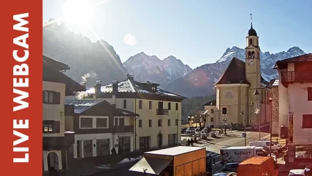 Sappada - Church of Santa Margherita - Dolomites View