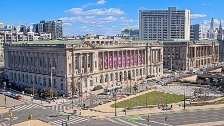 Philadelphia - Ben Franklin Parkway - Franklin Institute