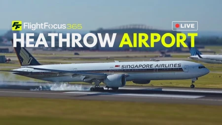 Live at Heathrow Airport, London