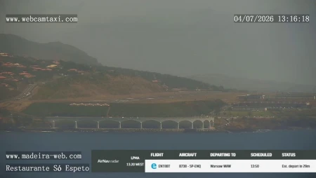 Madeira Airport Live from Gaula