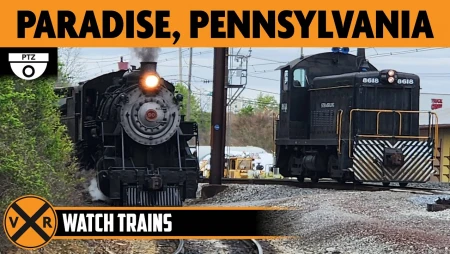 Paradise - Leaman Place Junction - Amtrak and Strasburg Rail Road