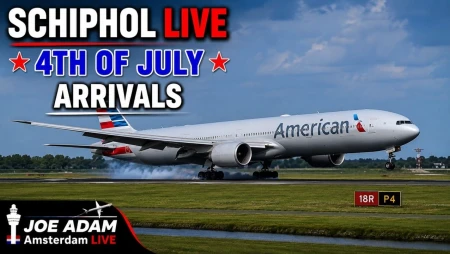 Crosswind Landings at Amsterdam Schiphol Airport